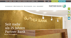 Desktop Screenshot of partnerbank.at